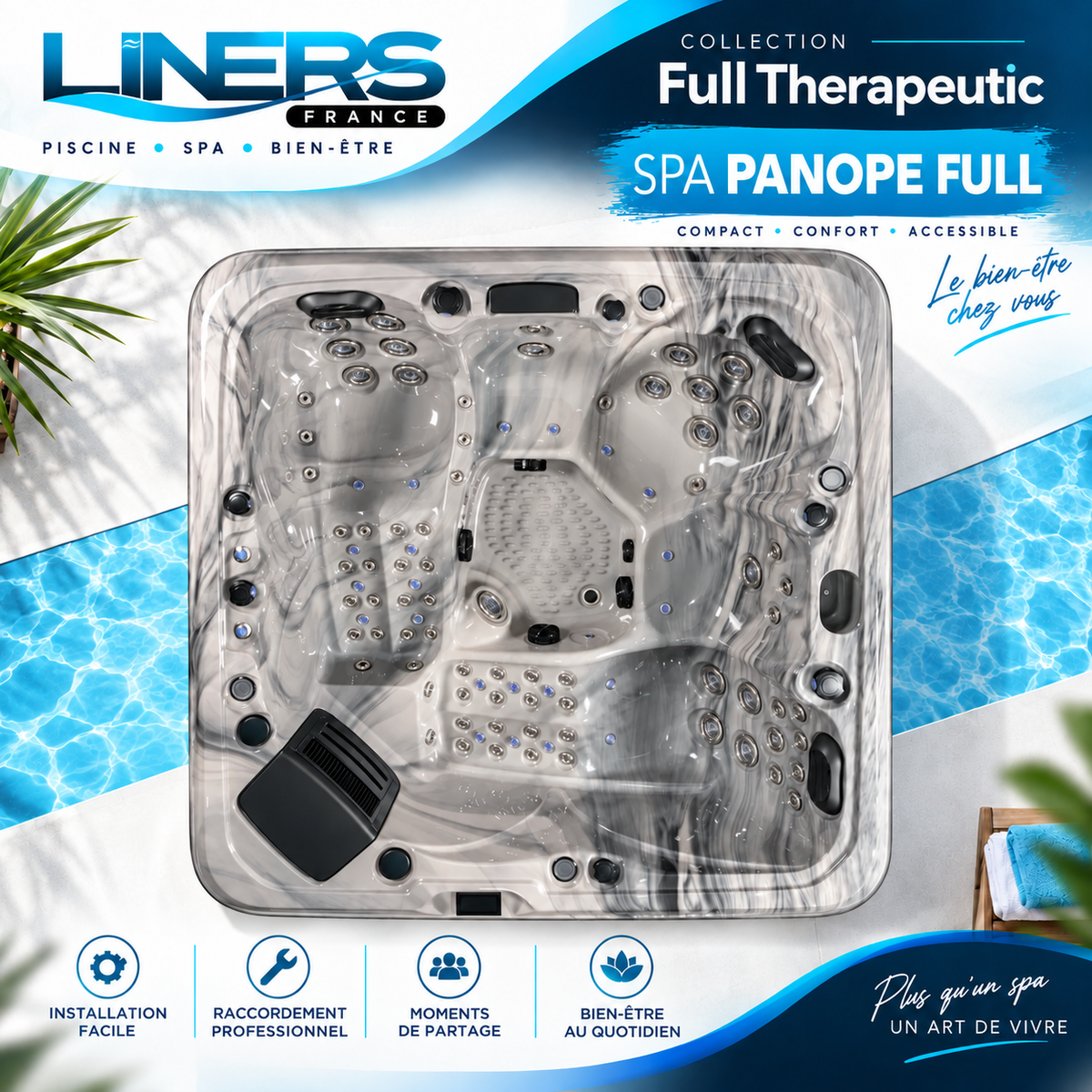 Spa ROCA Panopé FULL Thérapeutique - 5 personnes