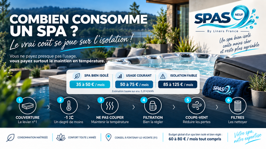 Combien consomme un spa ? Le coût réel, mois par mois