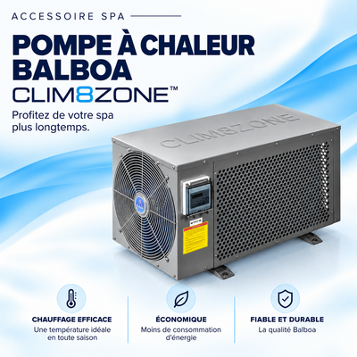 Pompe à chaleur réversible Balboa CLIM8ZONE