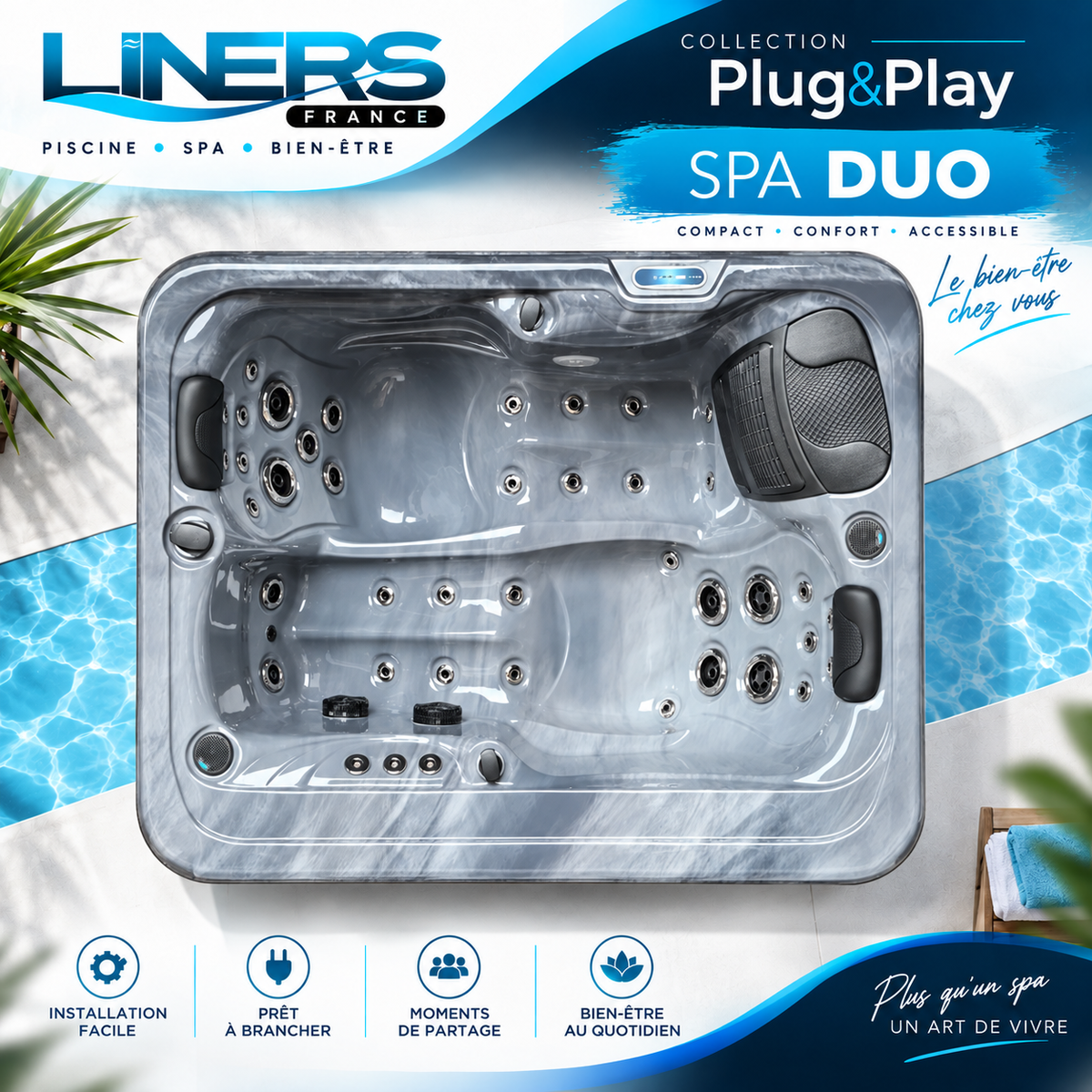 Spa ROCA Duo - 2 personnes